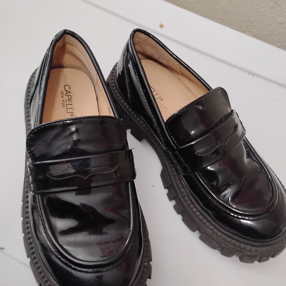 Capelli new York chunky sole girls loafers